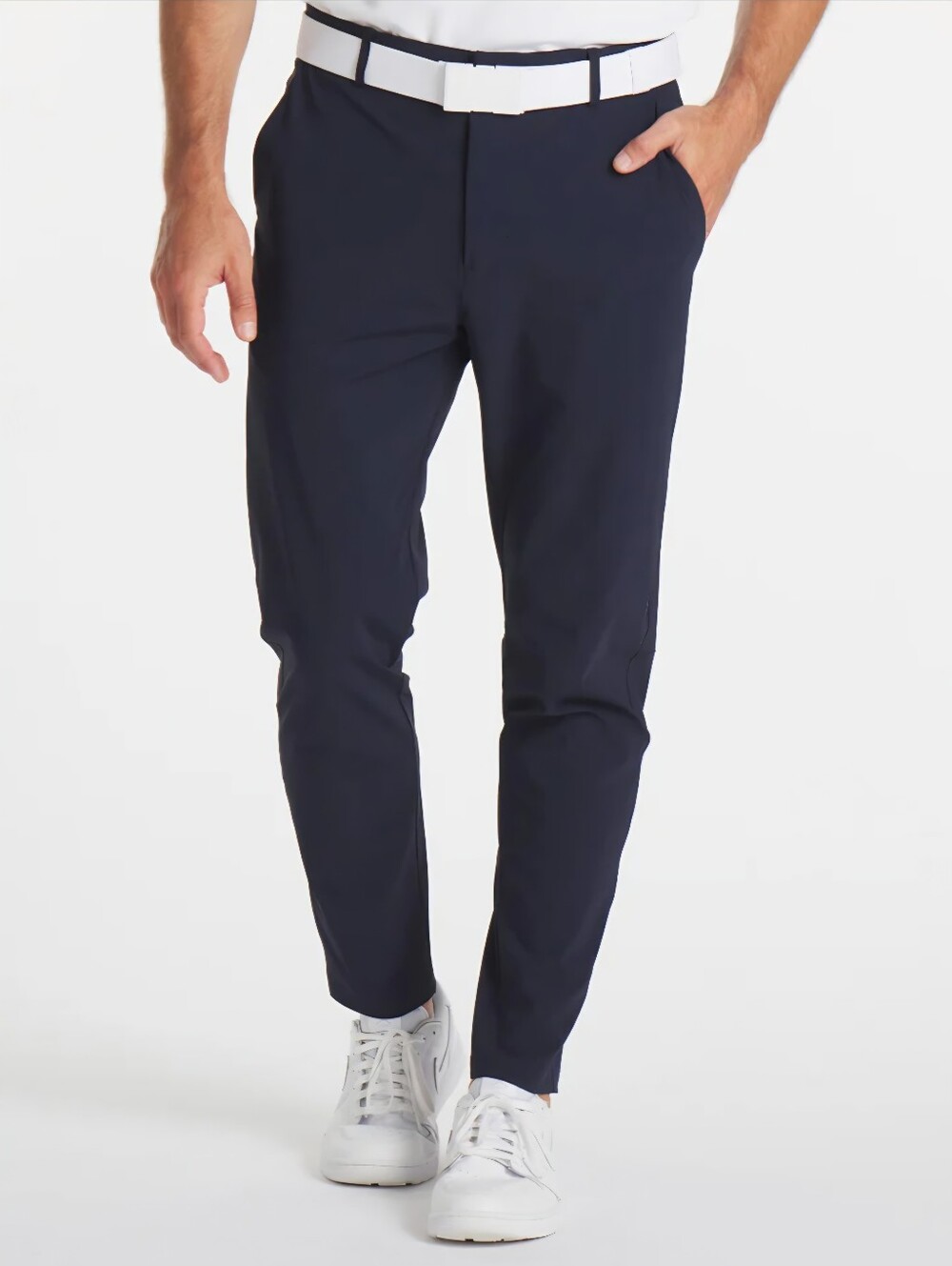 UNRL Concourse Golf Pants - Midnight Navy - Size 33 Long - Stretch Nylon